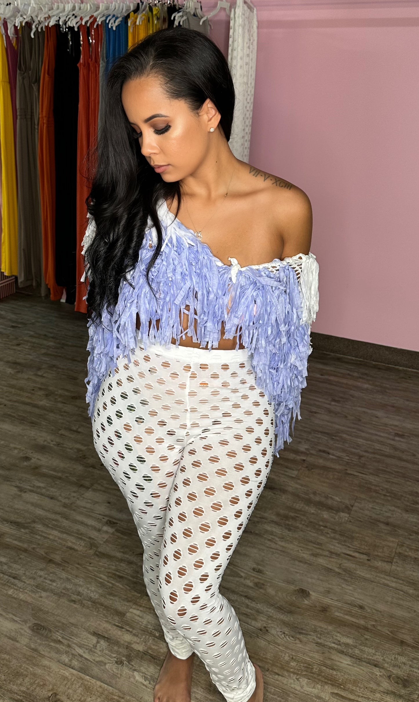 White net legging