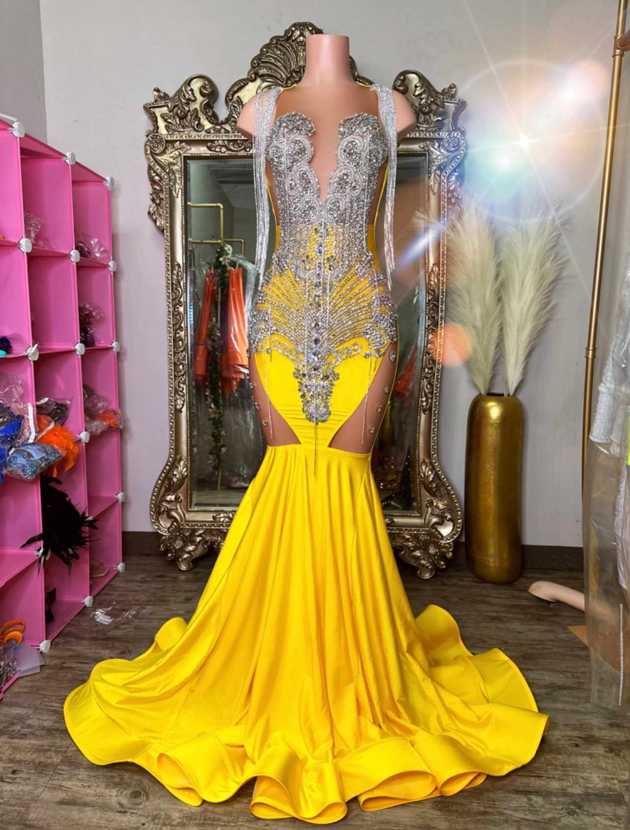 Lollipop Gown w/ fringe- preorder