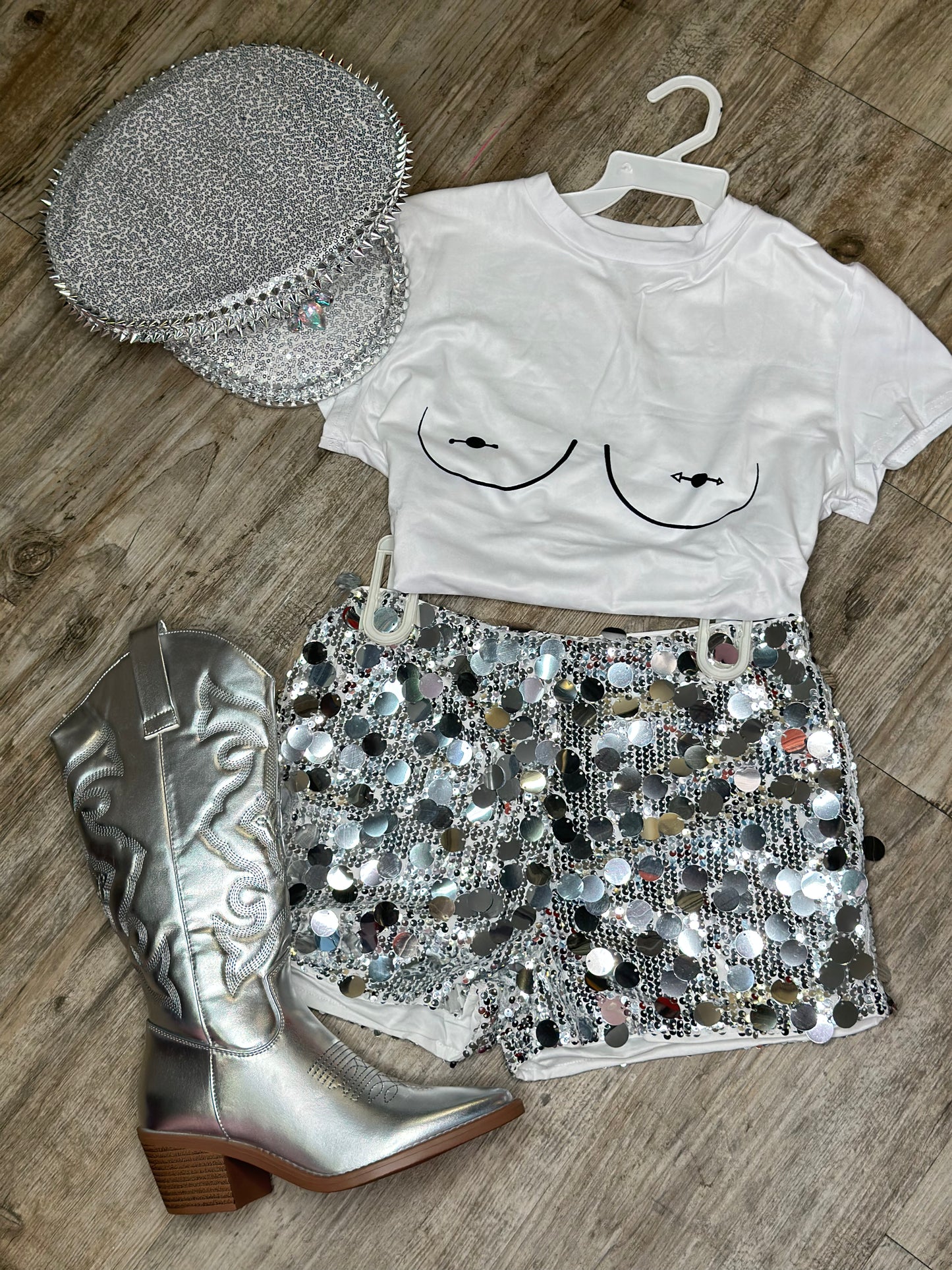 Silver Rodeo boots