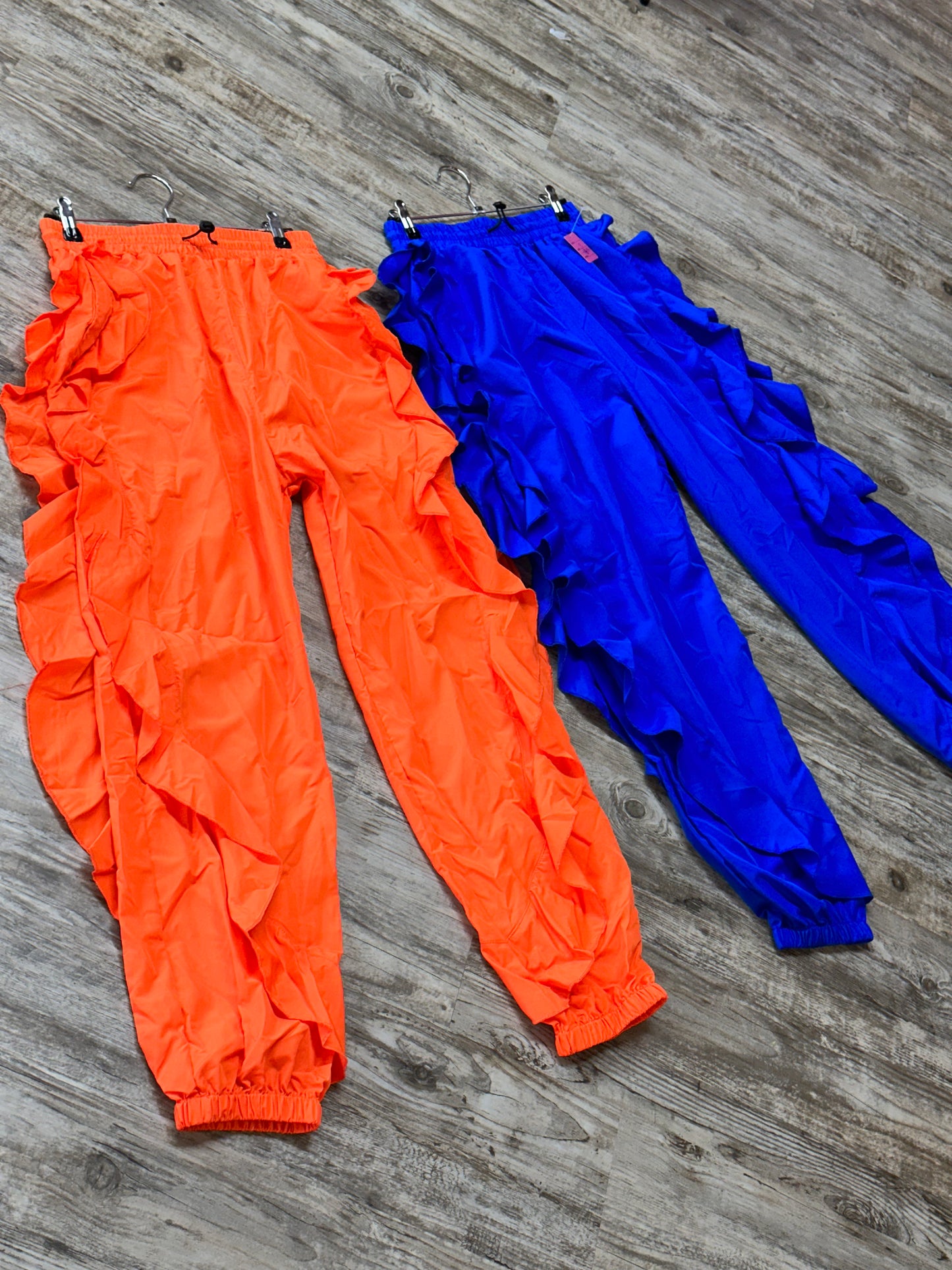 Ruffled Sweatpants