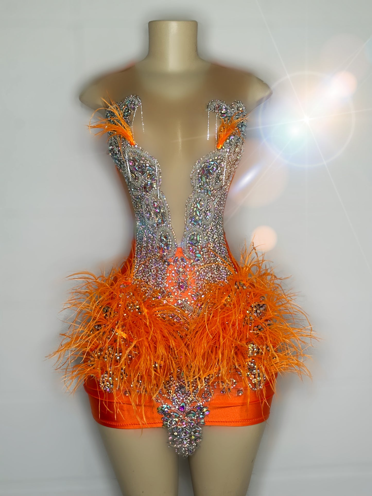 Kelly Dress- orange