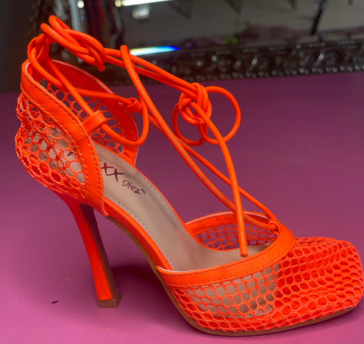 Envy Orange Heels