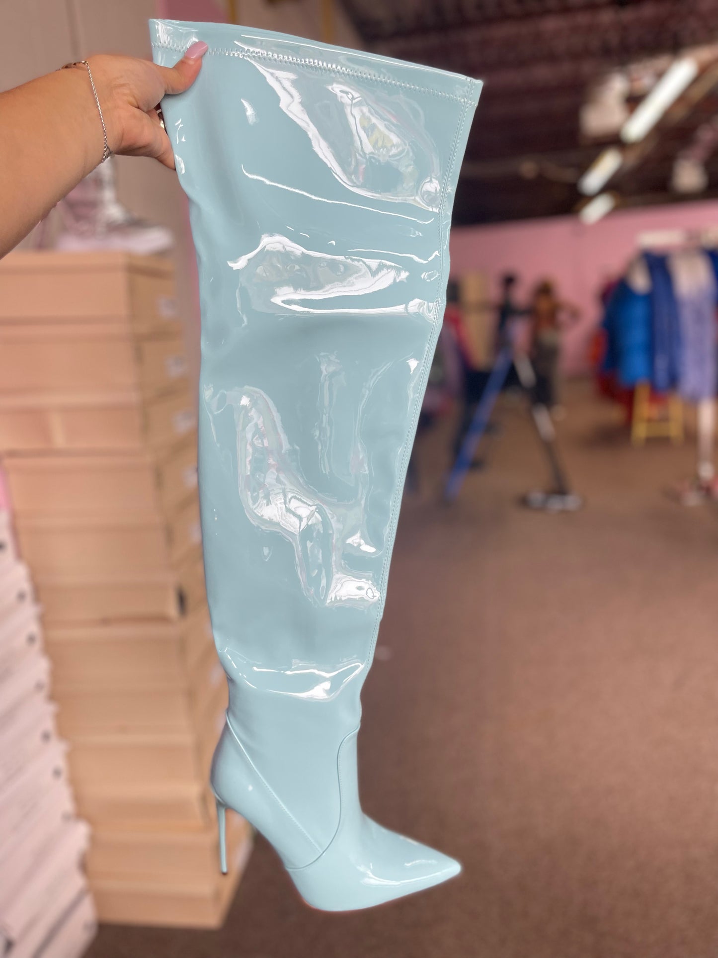 Ice ice thigh high