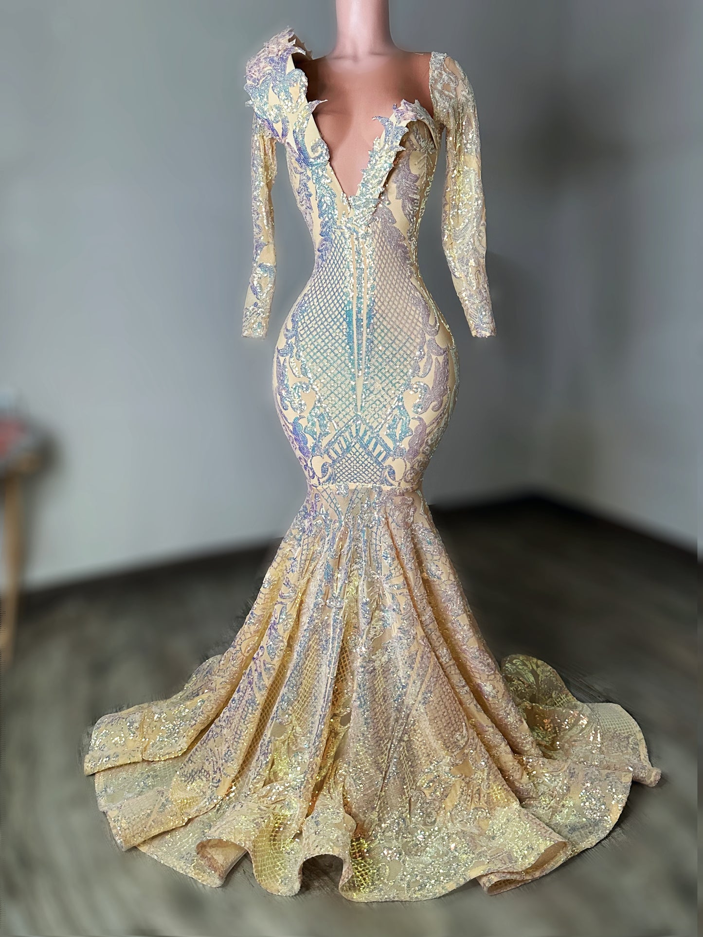 Champagne Nights Gown