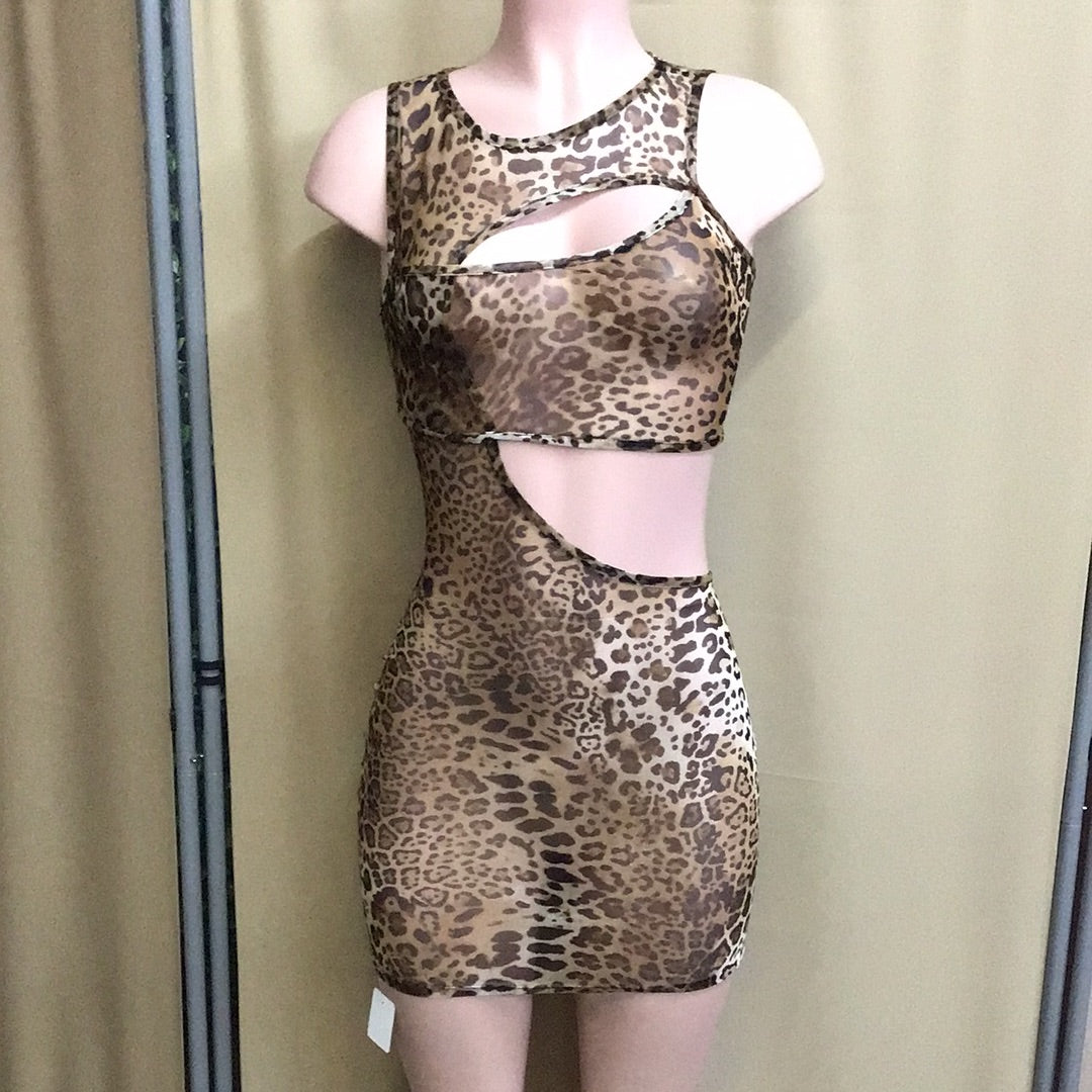 Cheetah Dress