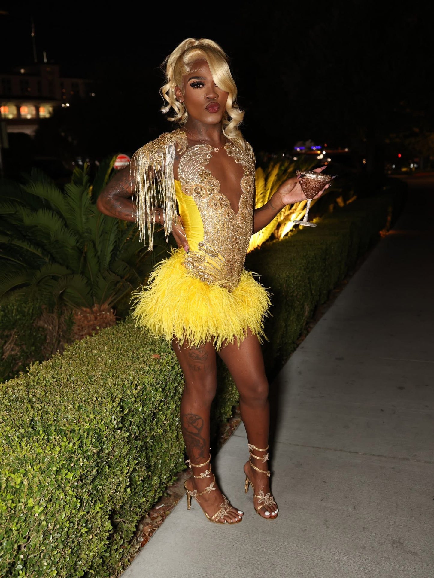 Sparkle Ostrich Deluxe