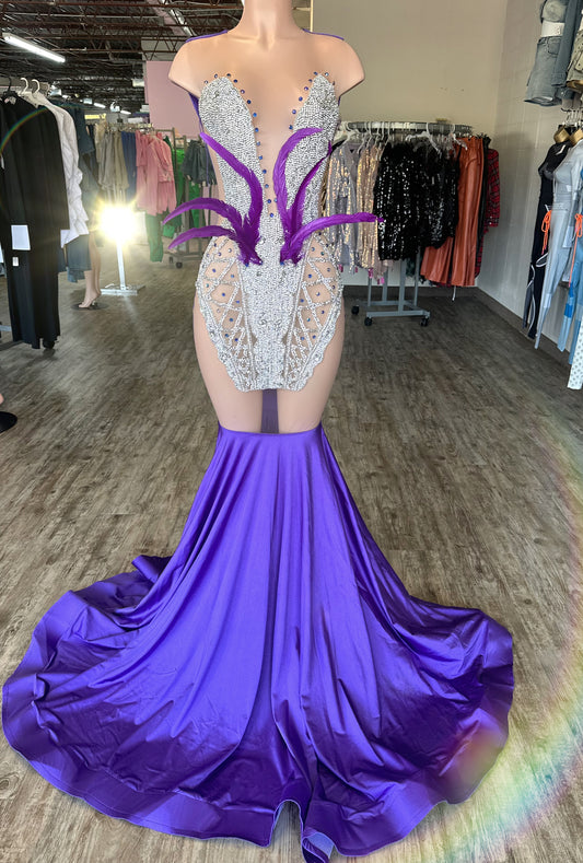 Grape gown  - large