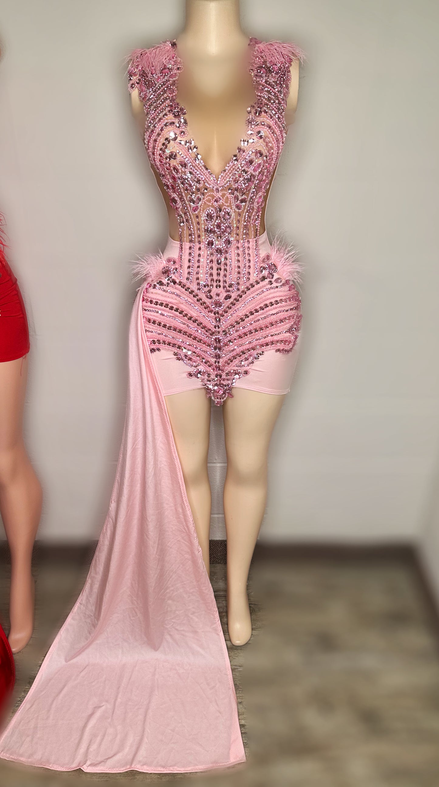Renaissance Dress- Pink- Ready to ship