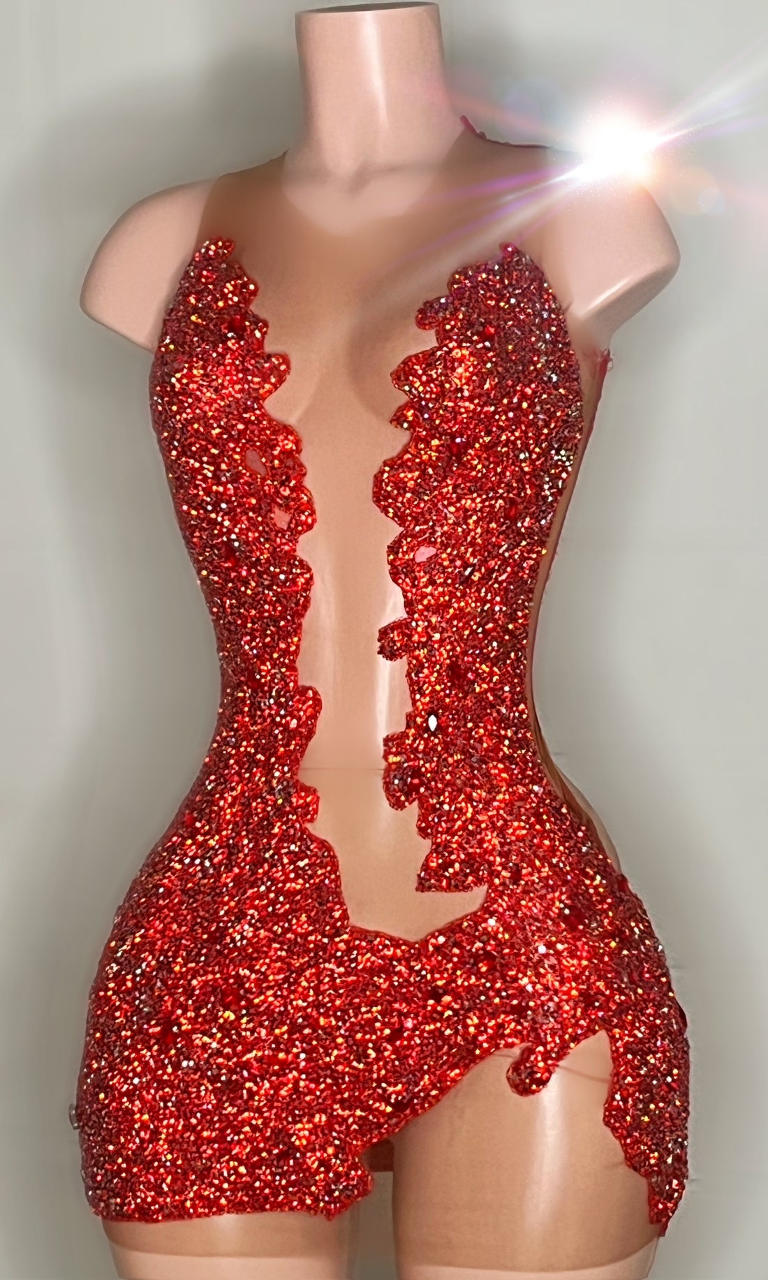 Princess Dress-(Red)