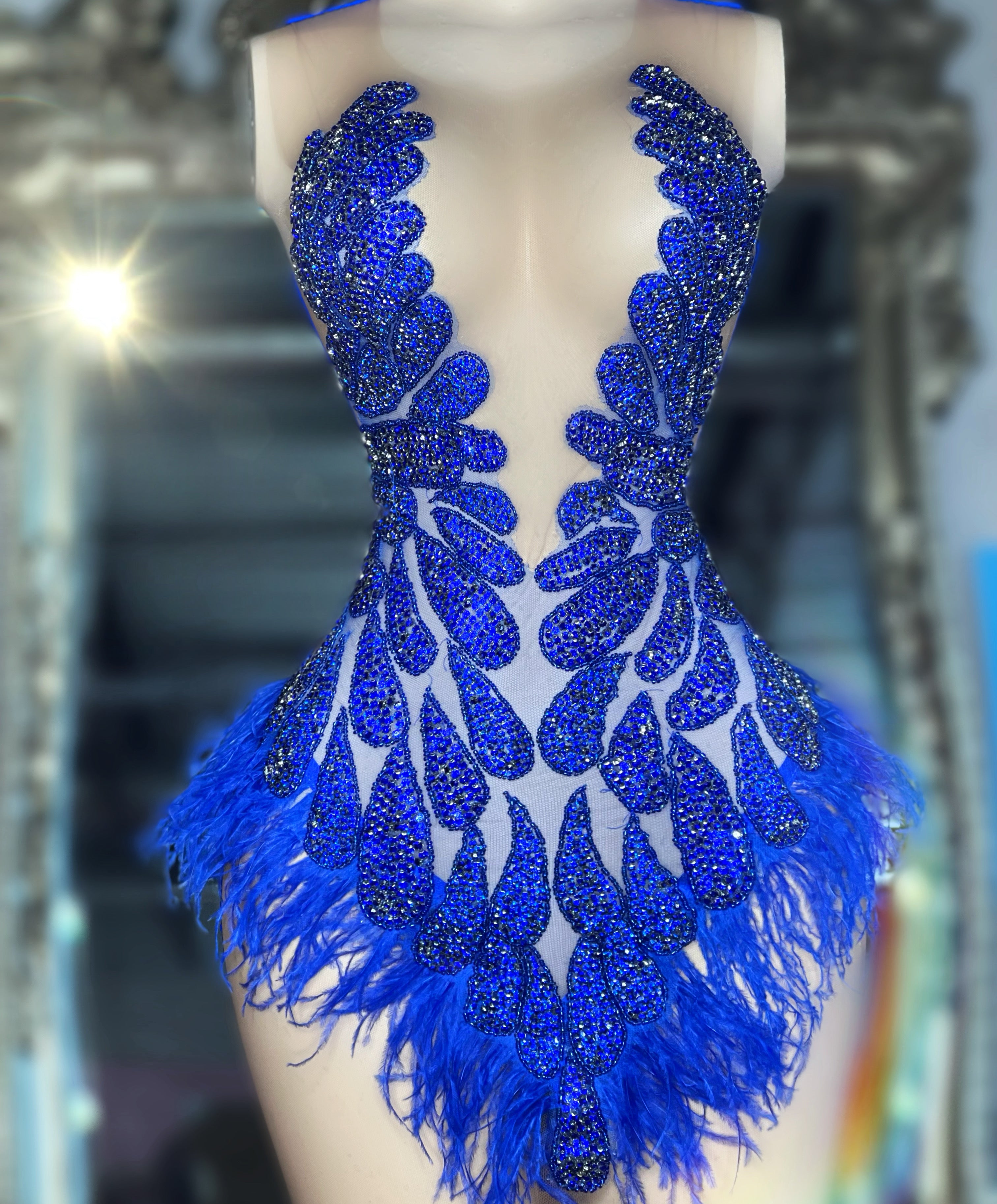 Rachella Mini-(Royal Blue) – Porsha Glover Customs