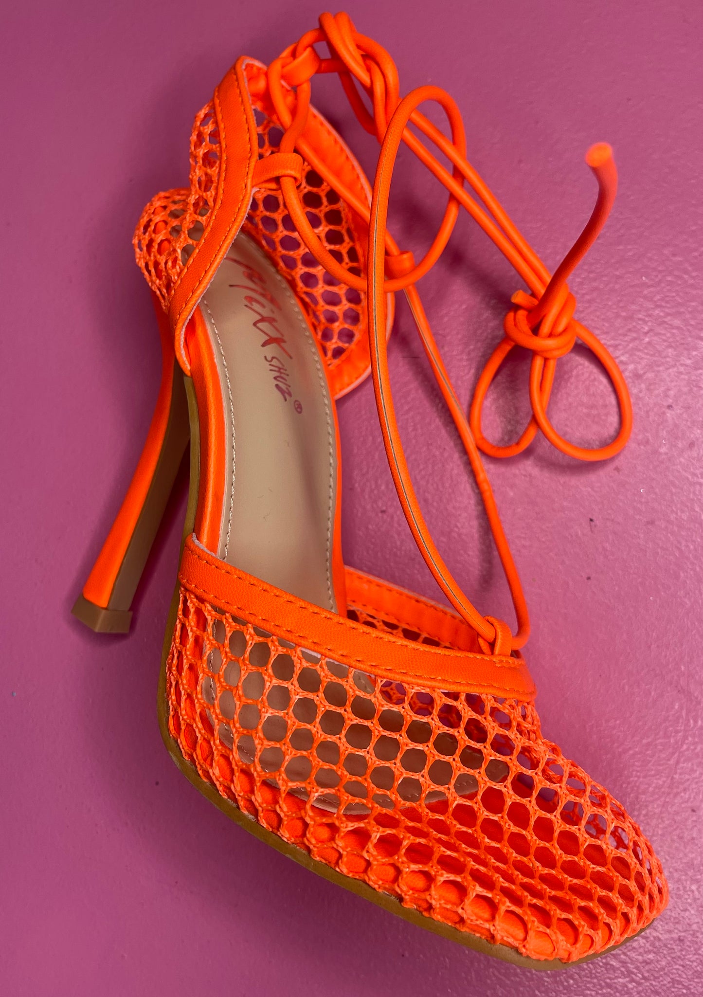 Envy Orange Heels