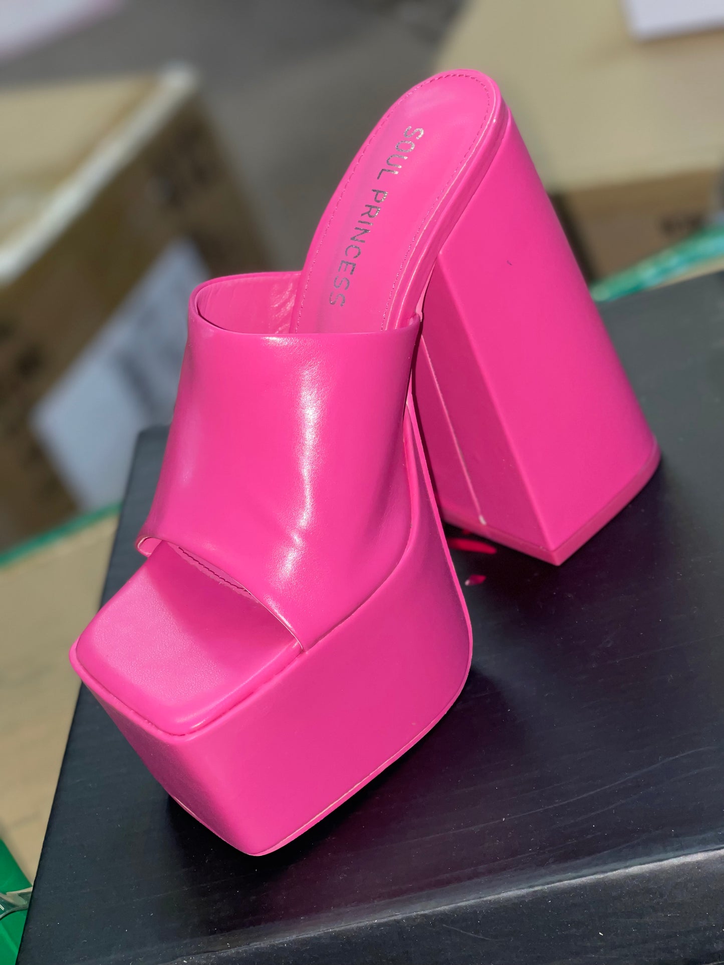 Lolli heel-pink